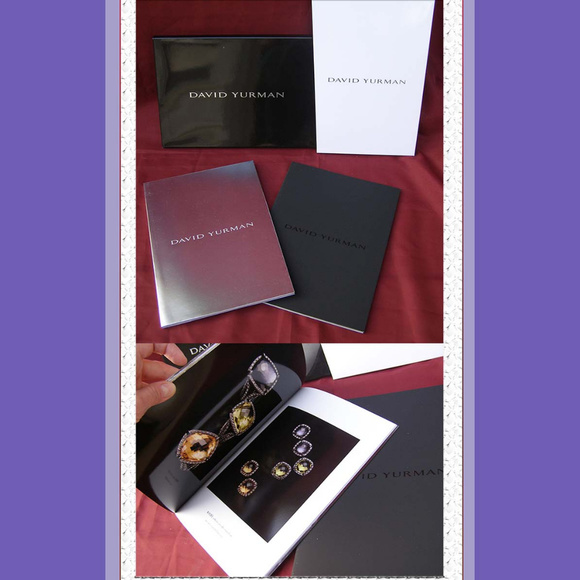 NEW (2) David Yurman 2015 Holiday Glossy Look Books SET OF 2 BOOKS - Picture 1 of 8